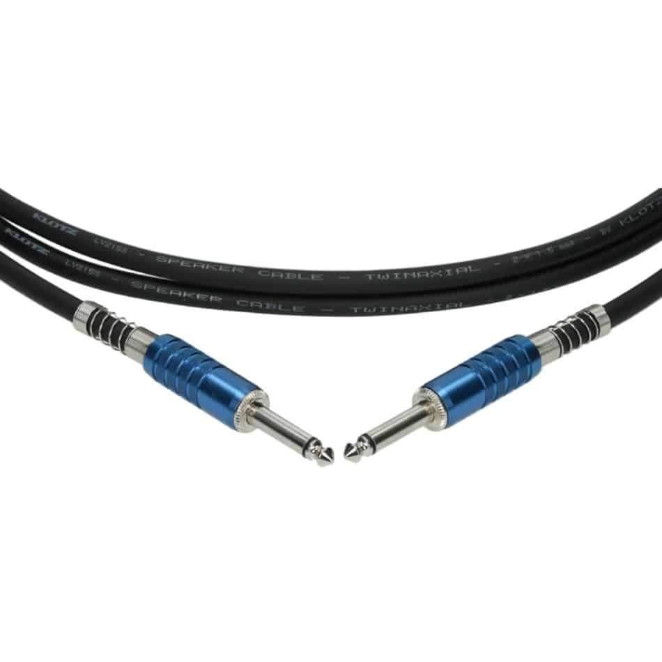 Klotz SC1 1m  2 x 1.5mm² Neutrik Jacks Speaker Cable in Black