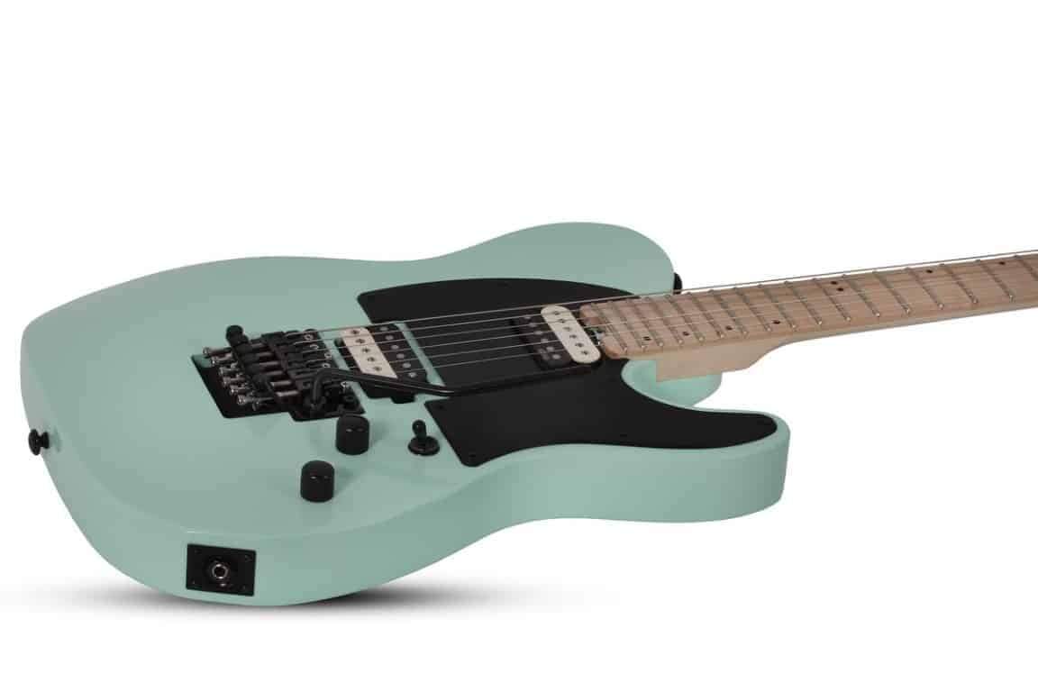 Schecter Sun Valley Super Shredder PT FR in Seafoam Green