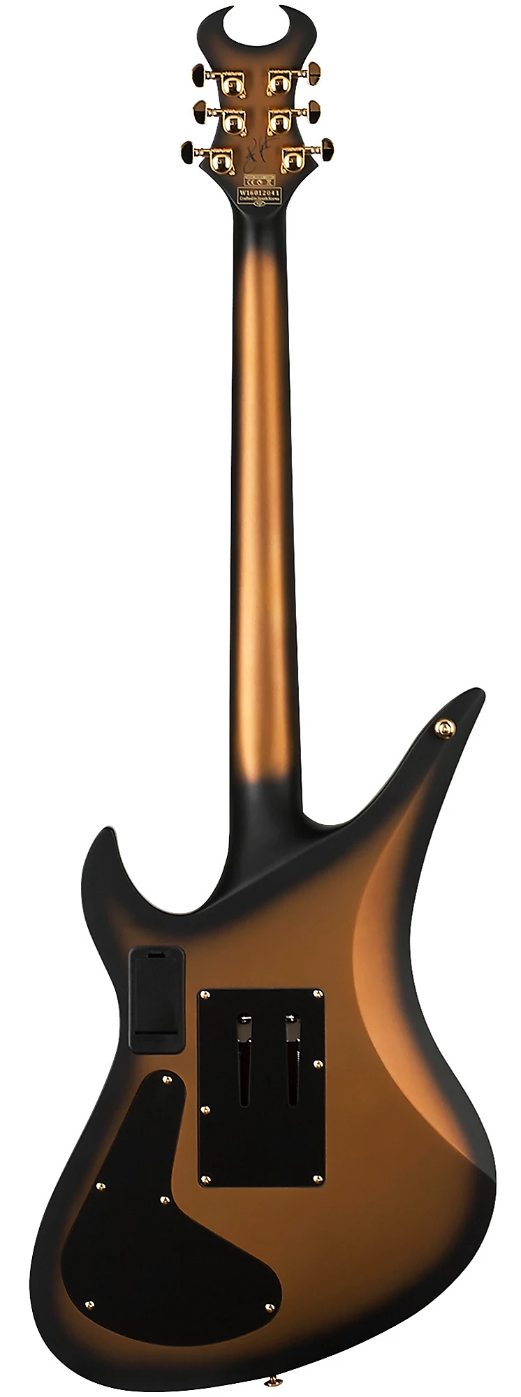 Schecter Synyster Gates Custom-S Electric Guitar in Satin Gold Burst