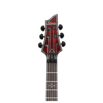 Schecter Hellraiser C-1 FR Model H-H Electric Guitar in Black Cherry
