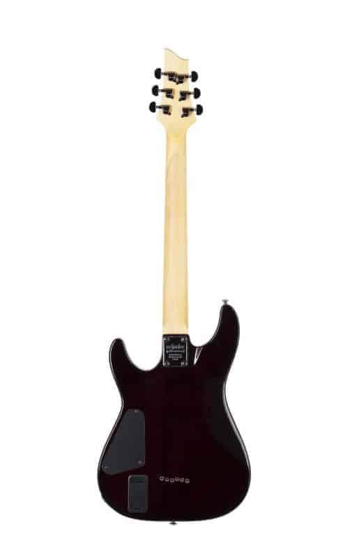 Schecter Demon 6 Electric Guitar in Crimson Red Burst