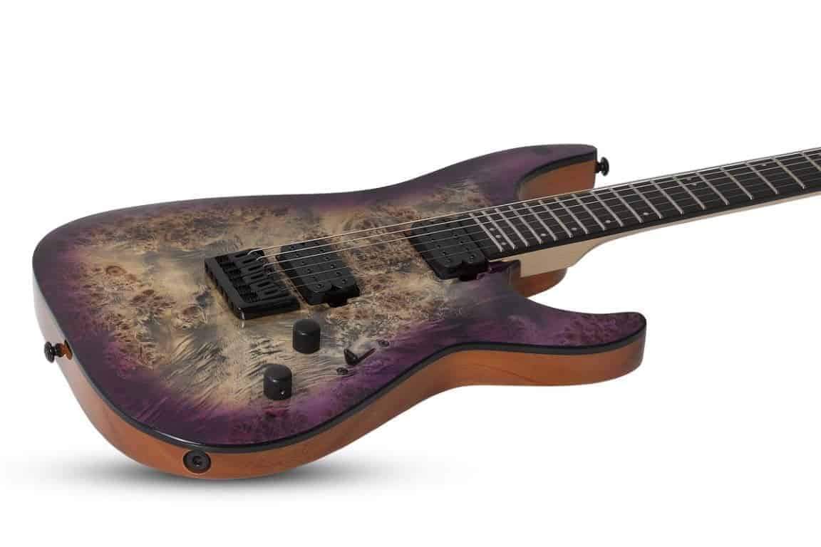 Schecter C 6 PRO in Aqua Burst