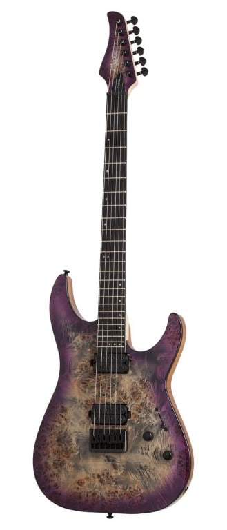 Schecter C 6 PRO in Aqua Burst