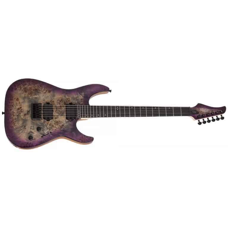 Schecter C 6 PRO in Aqua Burst