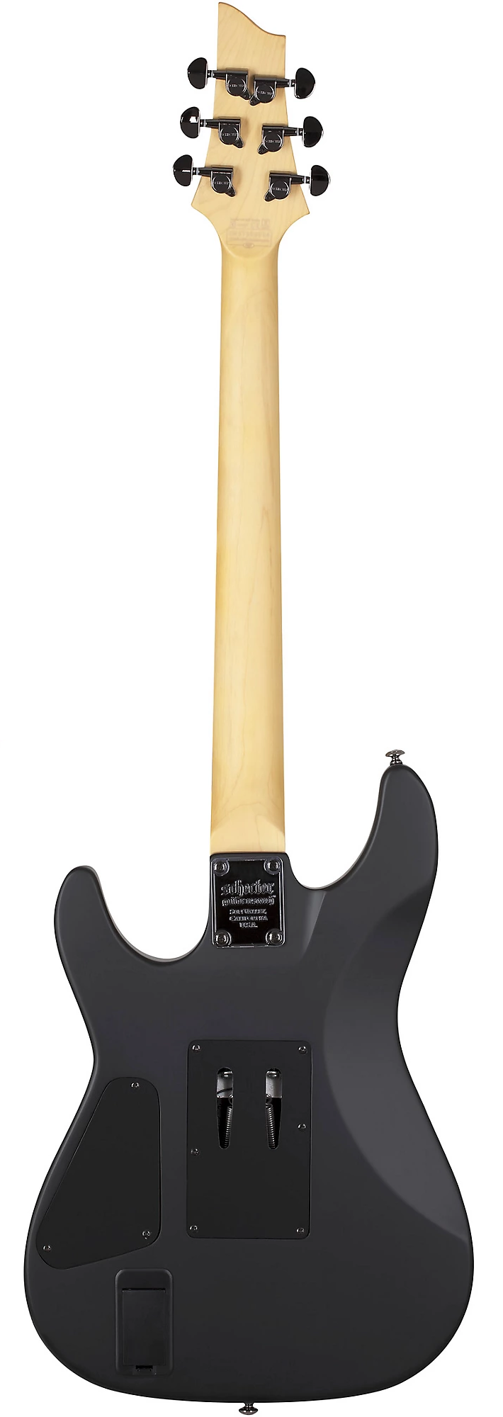 Schecter Demon-6 FR Electric Guitar in Satin Aged Black