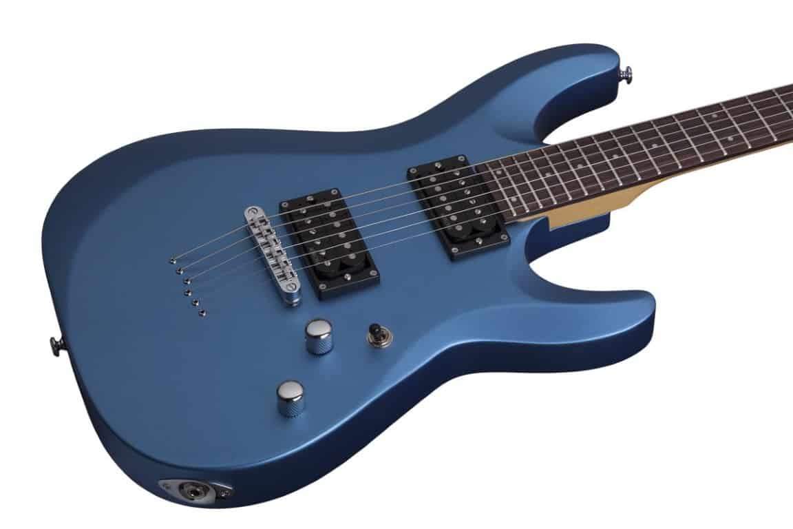 Schecter C 6 Deluxe in Satin Metallic Light Blue