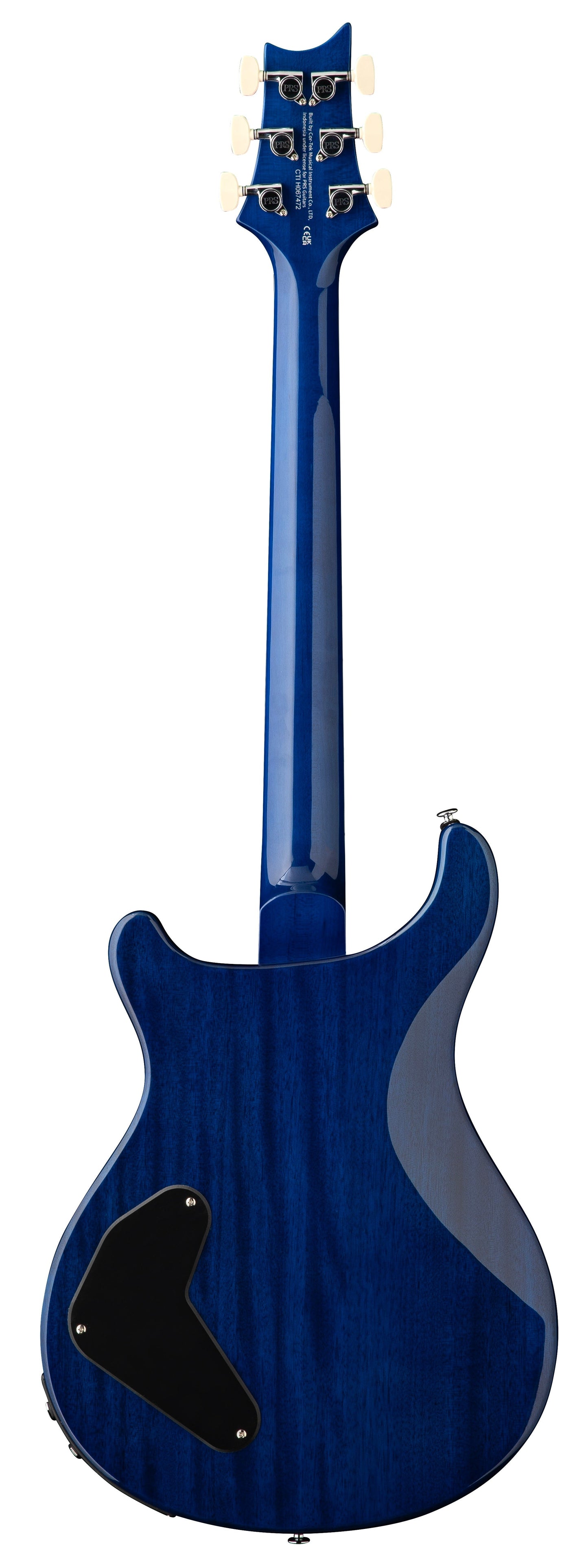 PRS SE Flatback Hollowbody I Piezo Electric Guitar in Lake Blue