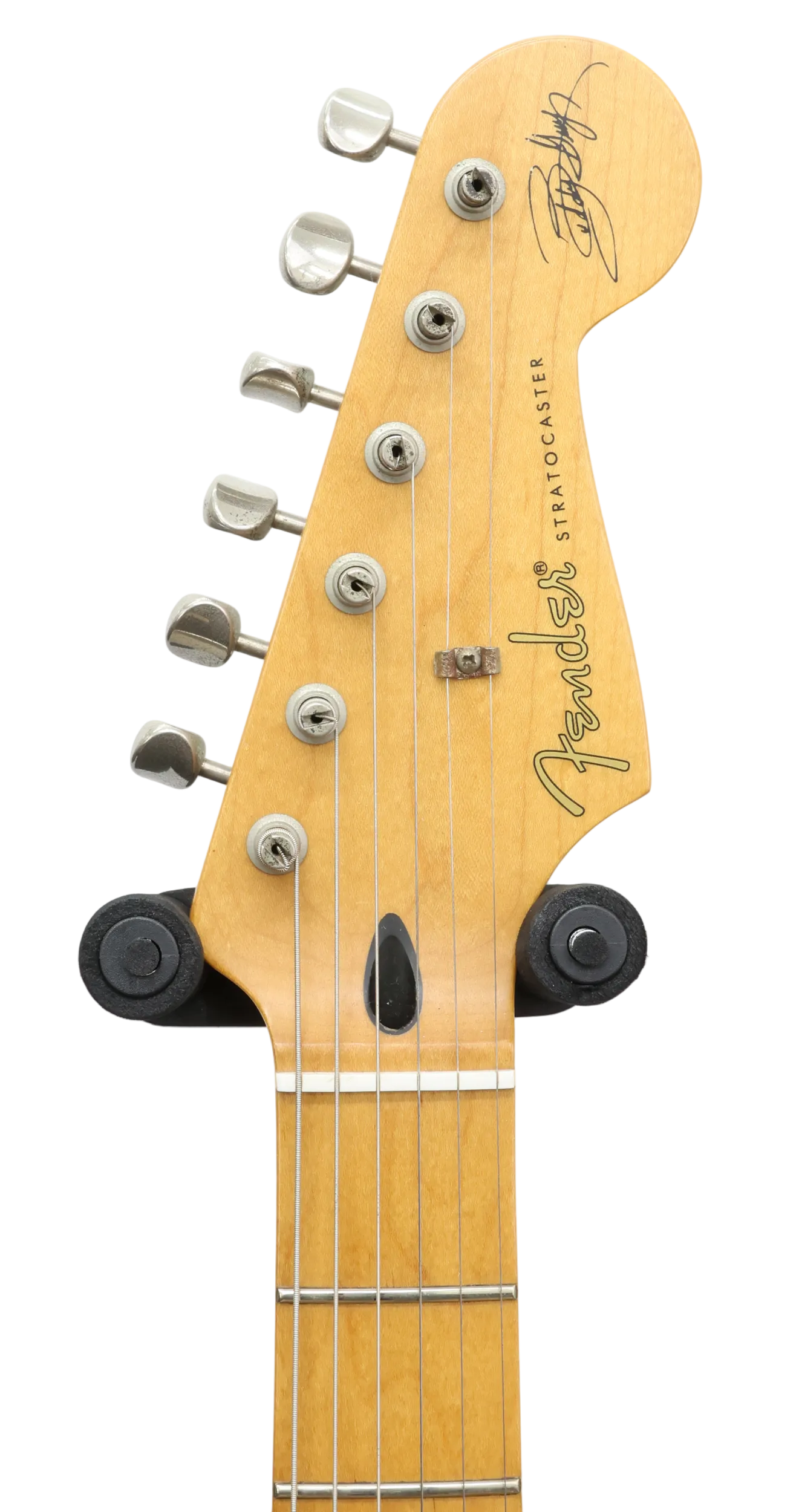 Fender Buddy Guy Stratocaster Electric Guitar (2011) in Polka Dot (Second Hand)