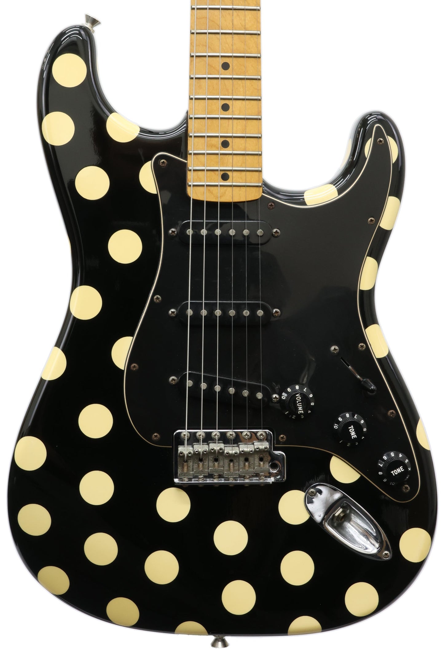 Fender Buddy Guy Stratocaster Electric Guitar (2011) in Polka Dot (Second Hand)