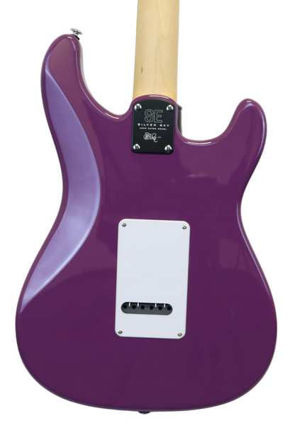 PRS SE Silver Sky Maple Lefty (2024) in Summit Purple - Second Hand