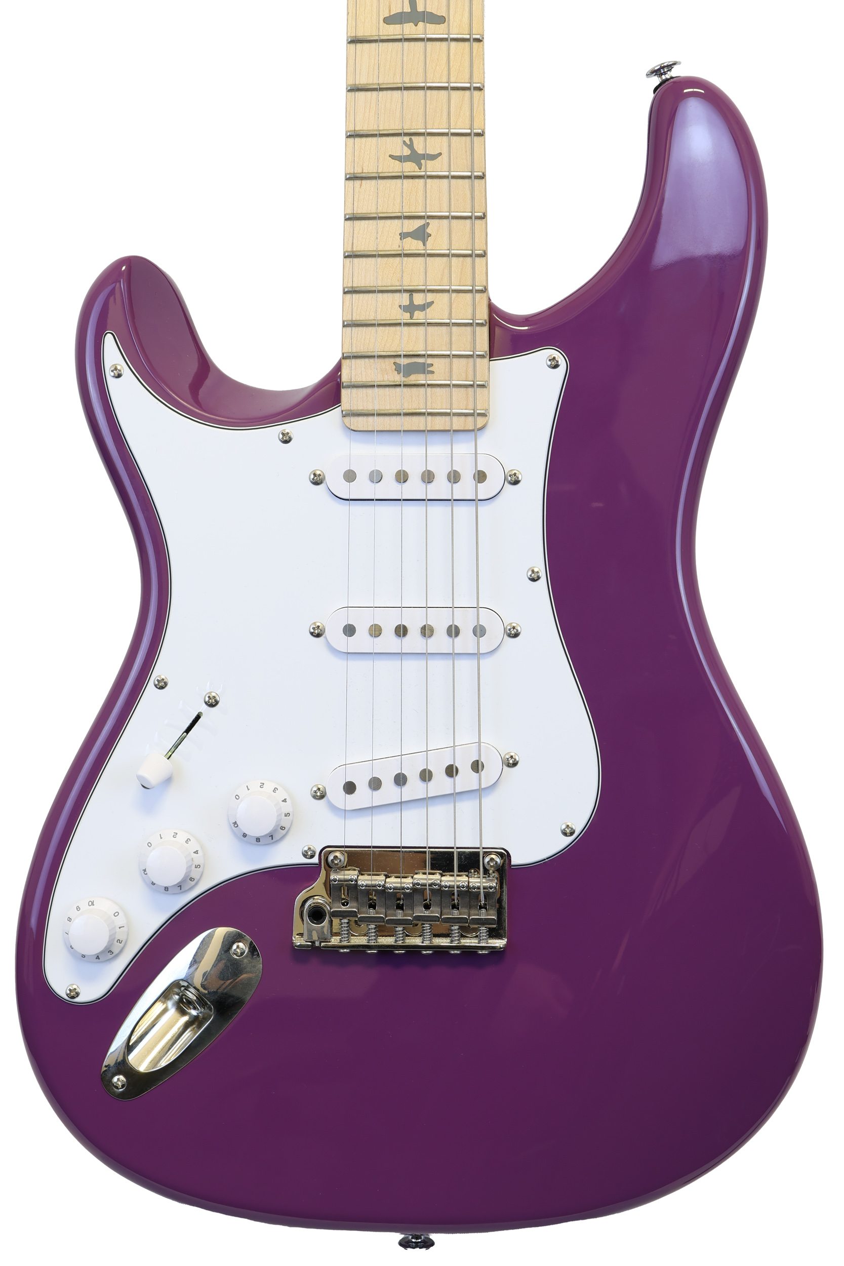 PRS SE Silver Sky Maple Lefty (2024) in Summit Purple - Second Hand