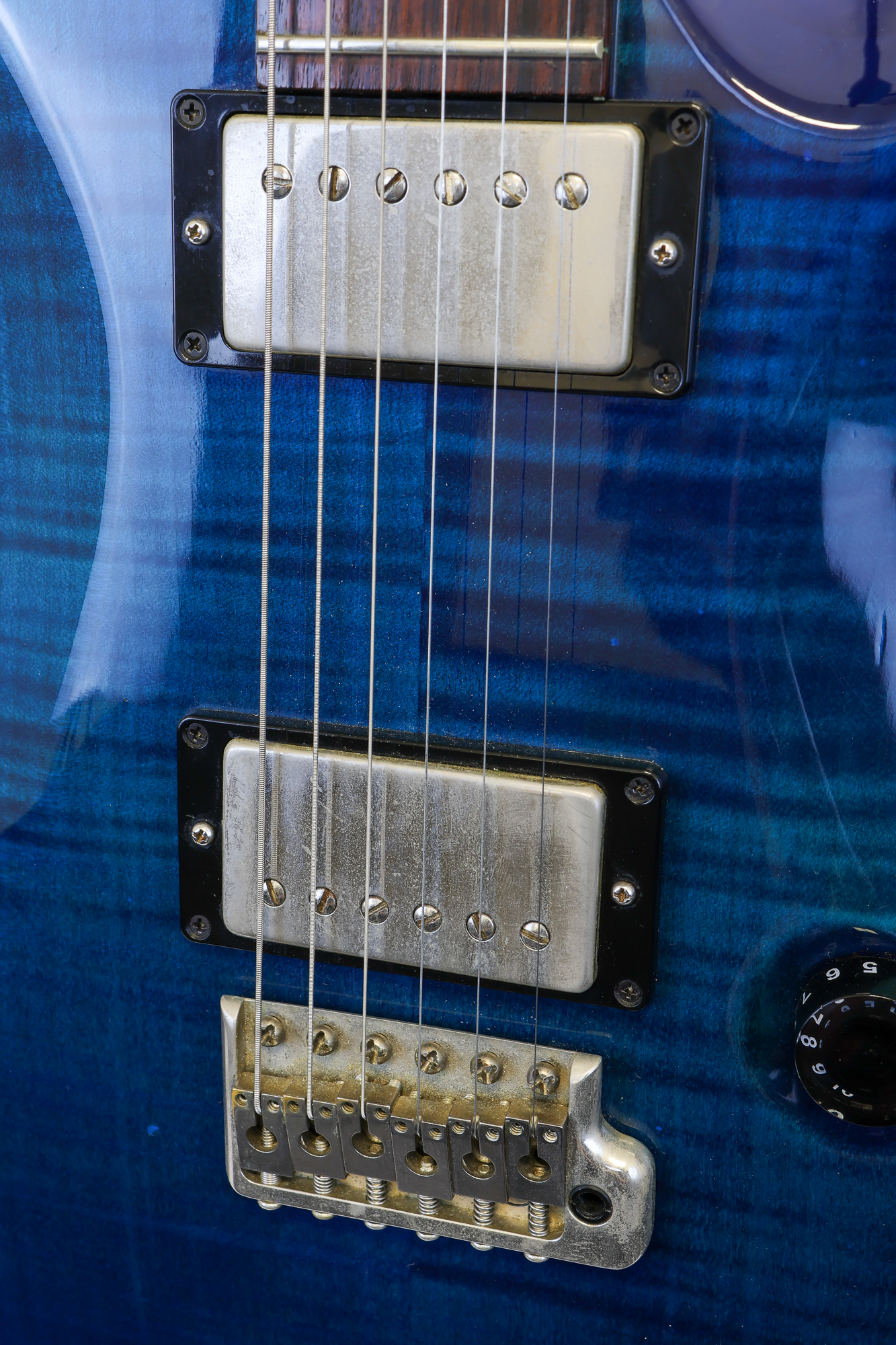 PRS Custom 22 (2005) Moon Inlay Royal Blue - Second Hand