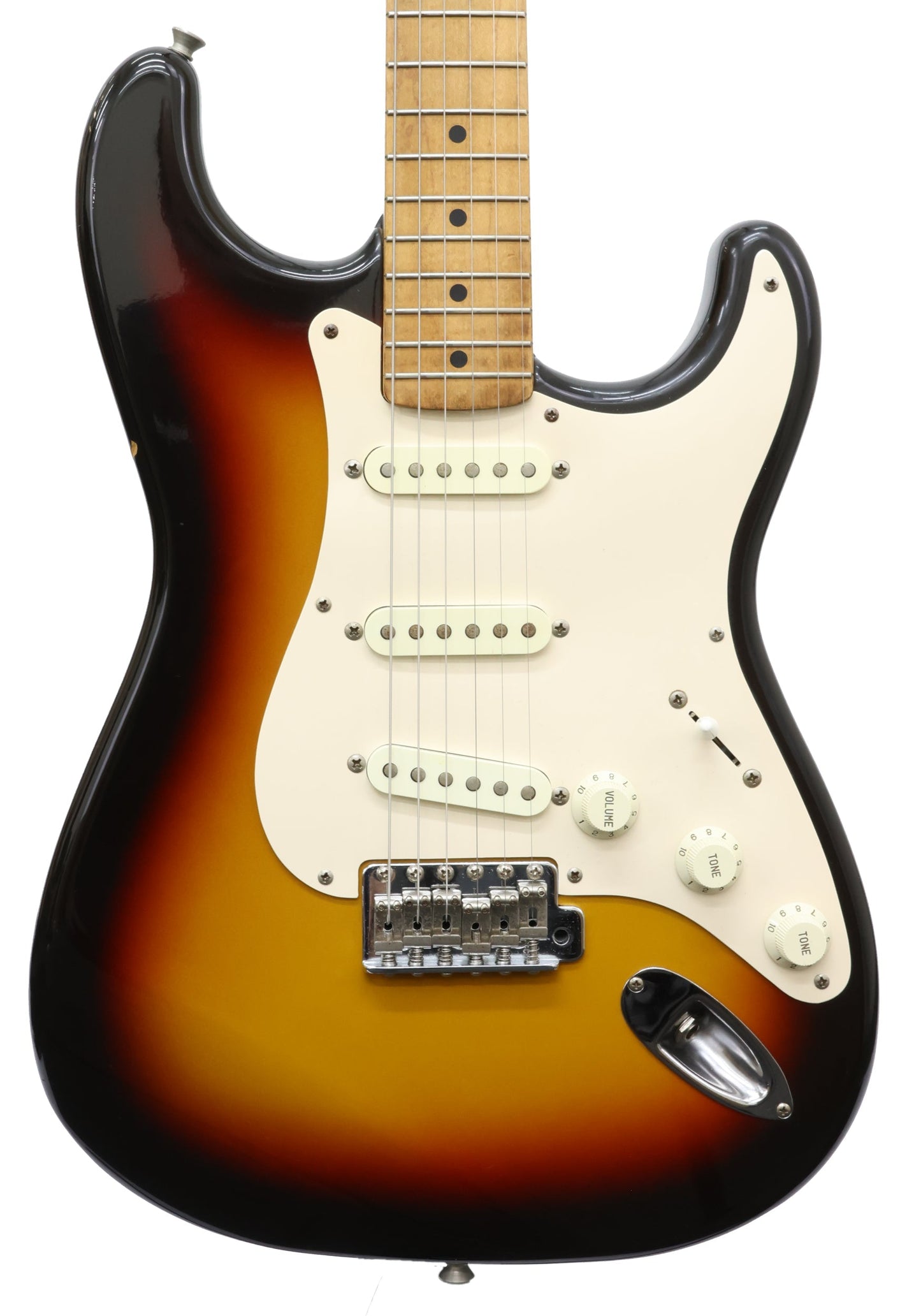 Squier MIJ Silver Series SST-33 (1993-94) in 3-Tone Sunburst (Second Hand)