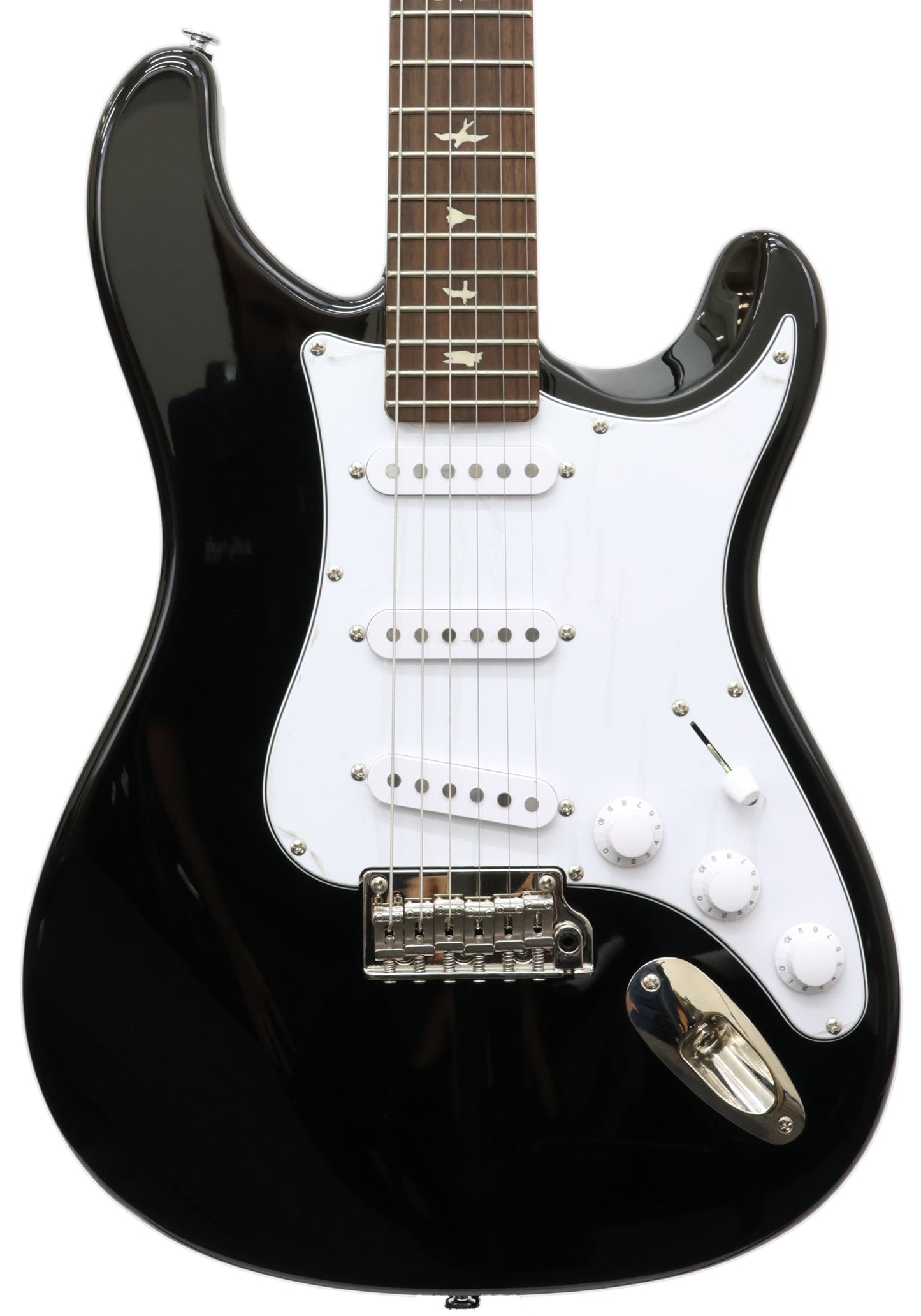 PRS SE Silver Sky Electric Guitar in Piano Black (Second Hand)