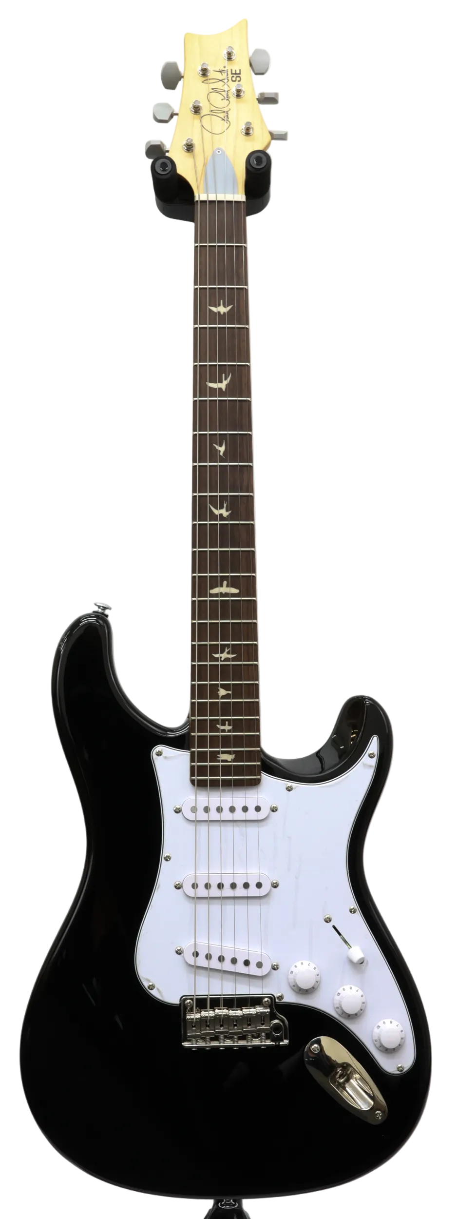 PRS SE Silver Sky Electric Guitar in Piano Black (Second Hand)