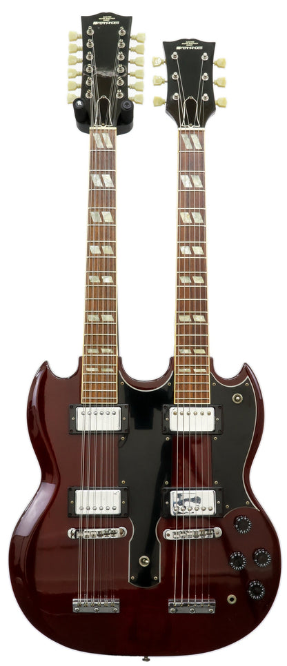 Fernandes FSG-120W Double Neck in Cherry (Second Hand)