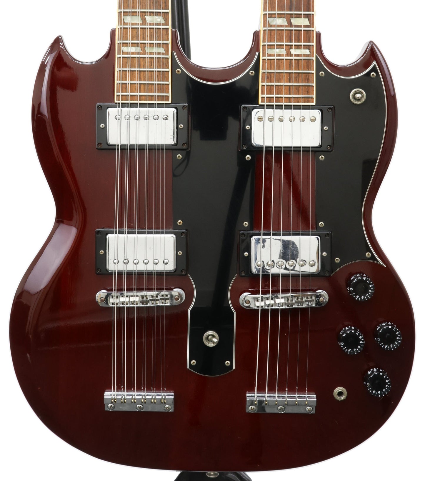 Fernandes FSG-120W Double Neck in Cherry (Second Hand)