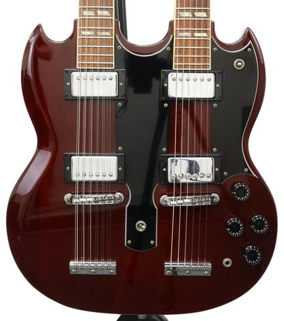 Fernandes FSG-120W Double Neck in Cherry (Second Hand)