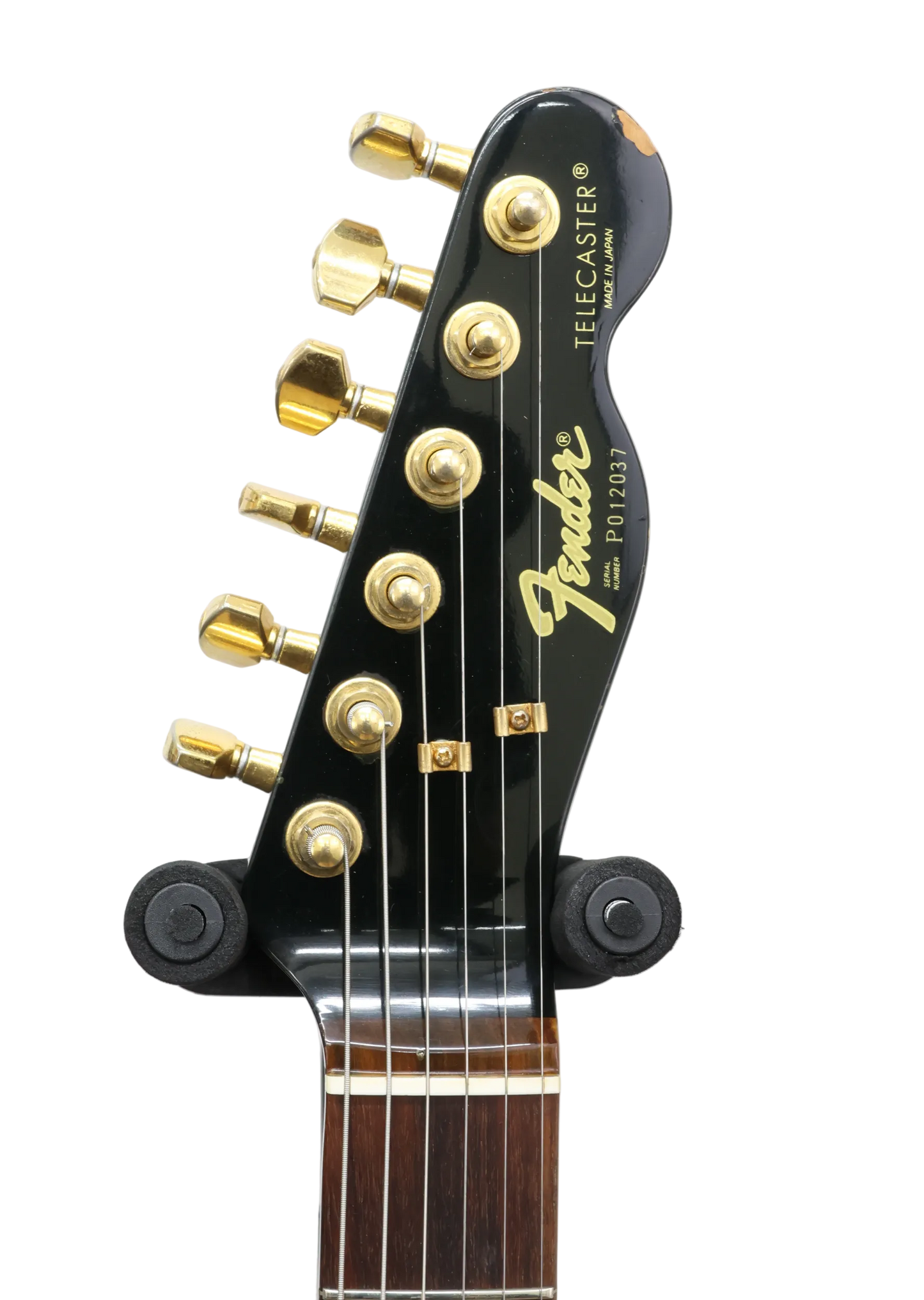 Fender Made in Japan Telecaster TLG80-70 Gold Hardware RW Fingerboard (1993-94) in Black (Second Hand)