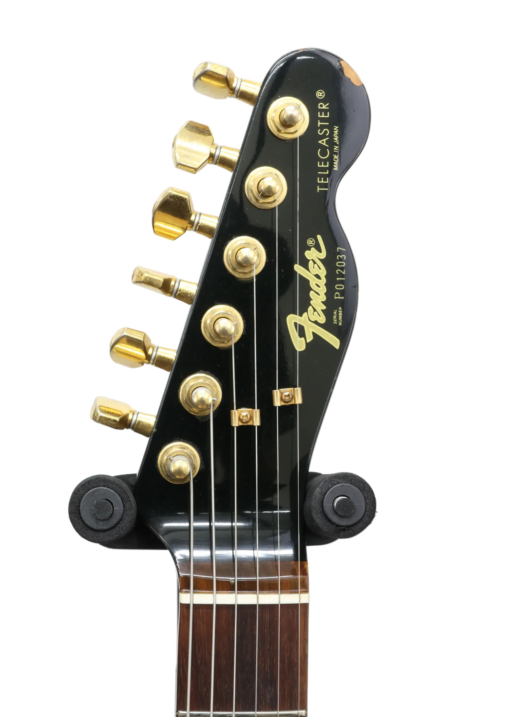 Fender Made in Japan Telecaster TLG80-70 Gold Hardware RW Fingerboard (1993-94) in Black (Second Hand)