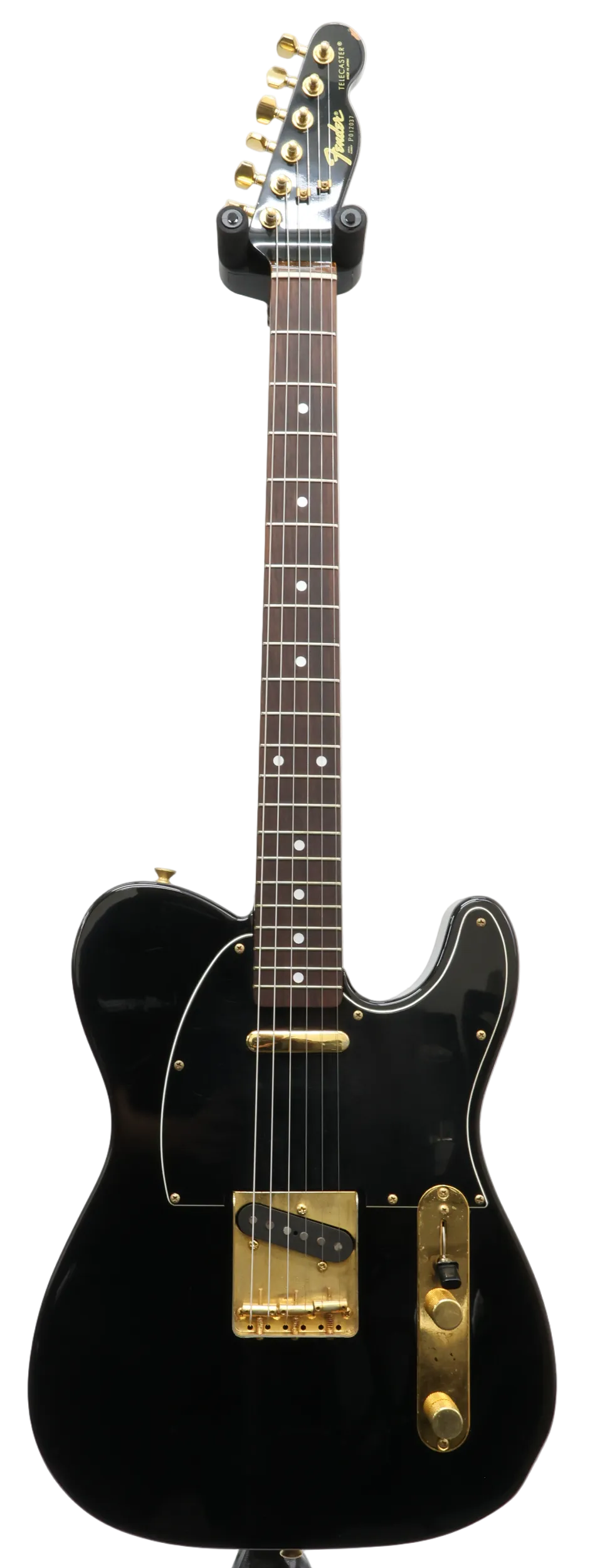 Fender Made in Japan Telecaster TLG80-70 Gold Hardware RW Fingerboard (1993-94) in Black (Second Hand)