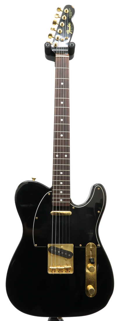 Fender Made in Japan Telecaster TLG80-70 Gold Hardware RW Fingerboard (1993-94) in Black (Second Hand)