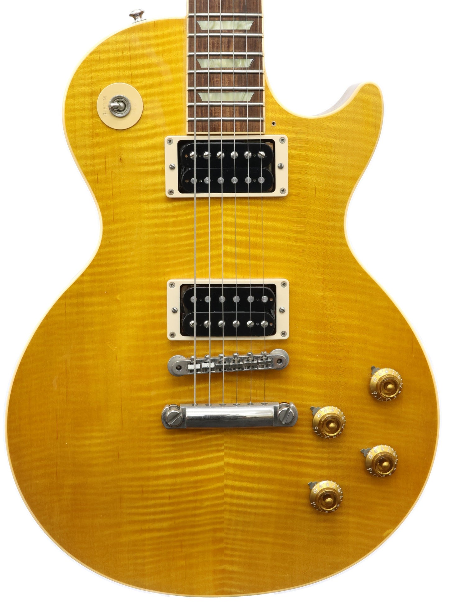 Gibson Les Paul Classic Plus (1993) in Translucent Amber (Second Hand)