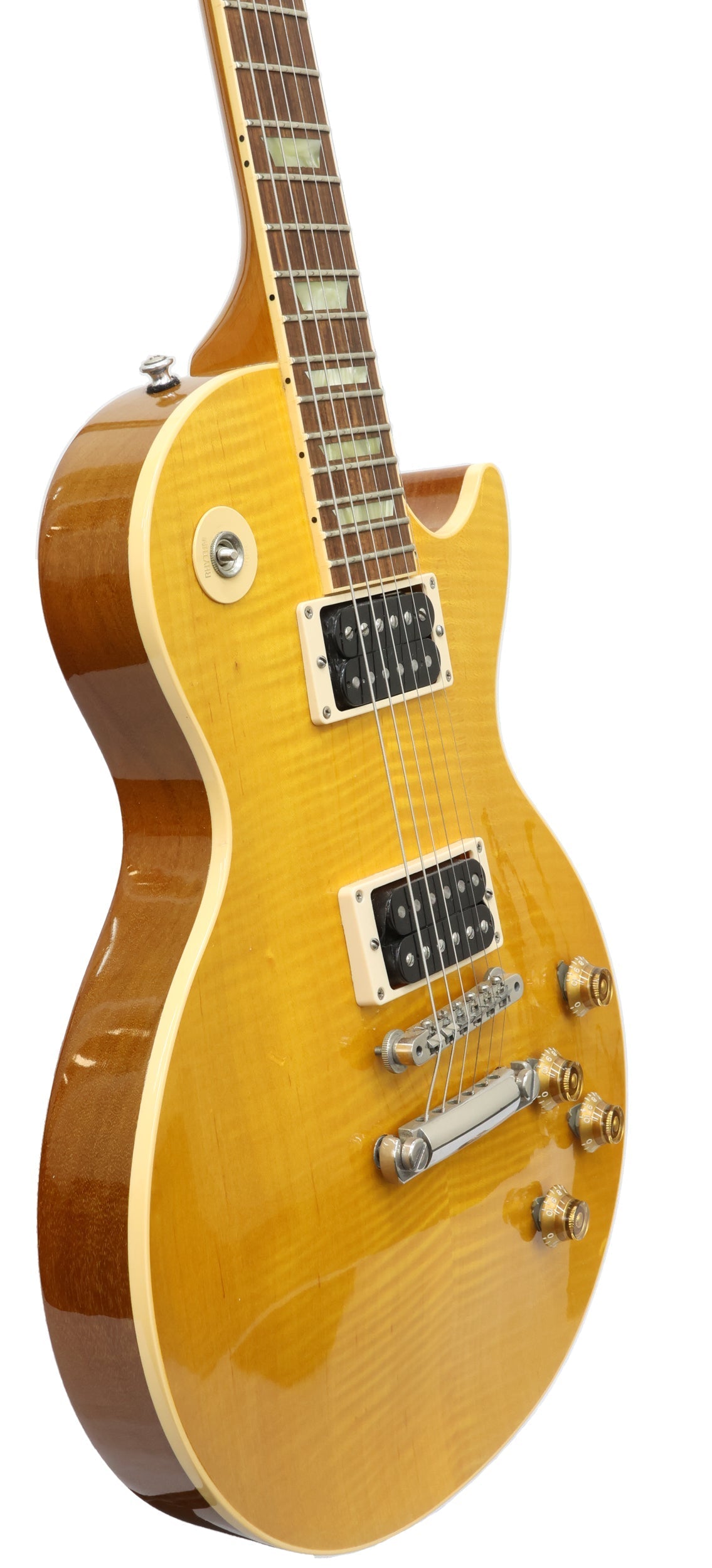 Gibson Les Paul Classic Plus (1993) in Translucent Amber (Second Hand)