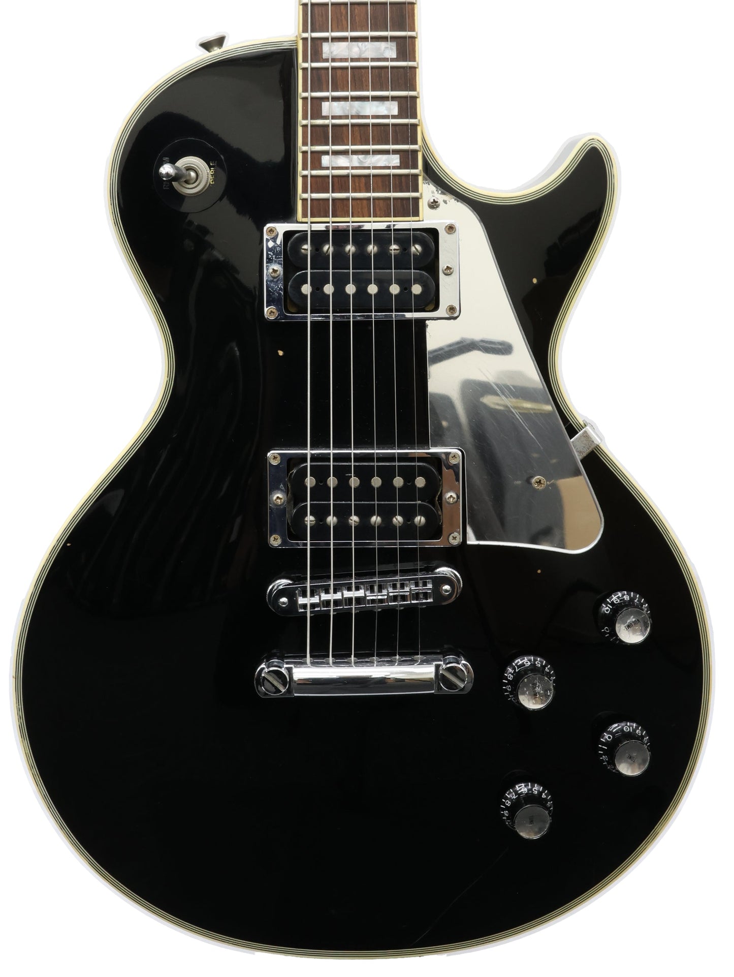 Burny RLC-55JS Electric Guitar in Black (Second Hand)