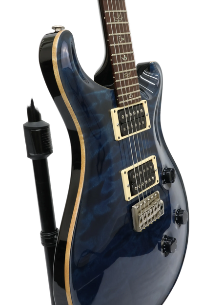 PRS Custom 24, Bird Inlays, Phase II Tuner (2009) in Whale Blue (Second Hand)