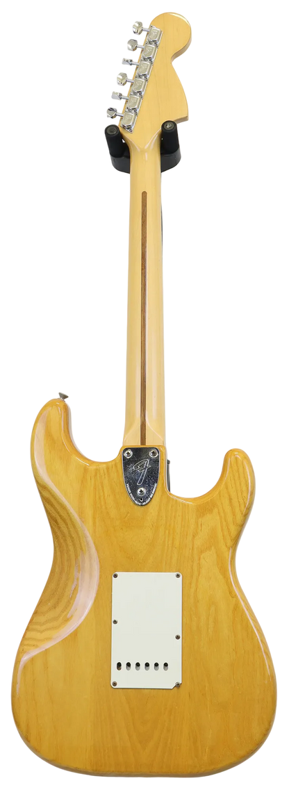 Fender Stratocaster Left-Handed, MN (1977) in Natural (Second Hand)