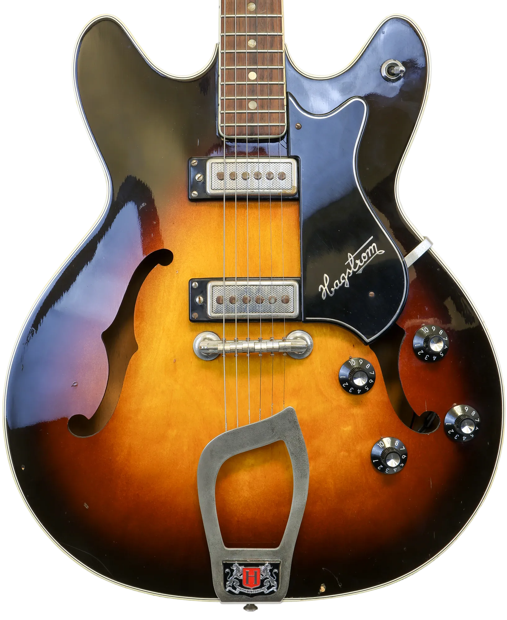 Hagstrom Viking (1967) in Sunburst (Second Hand)