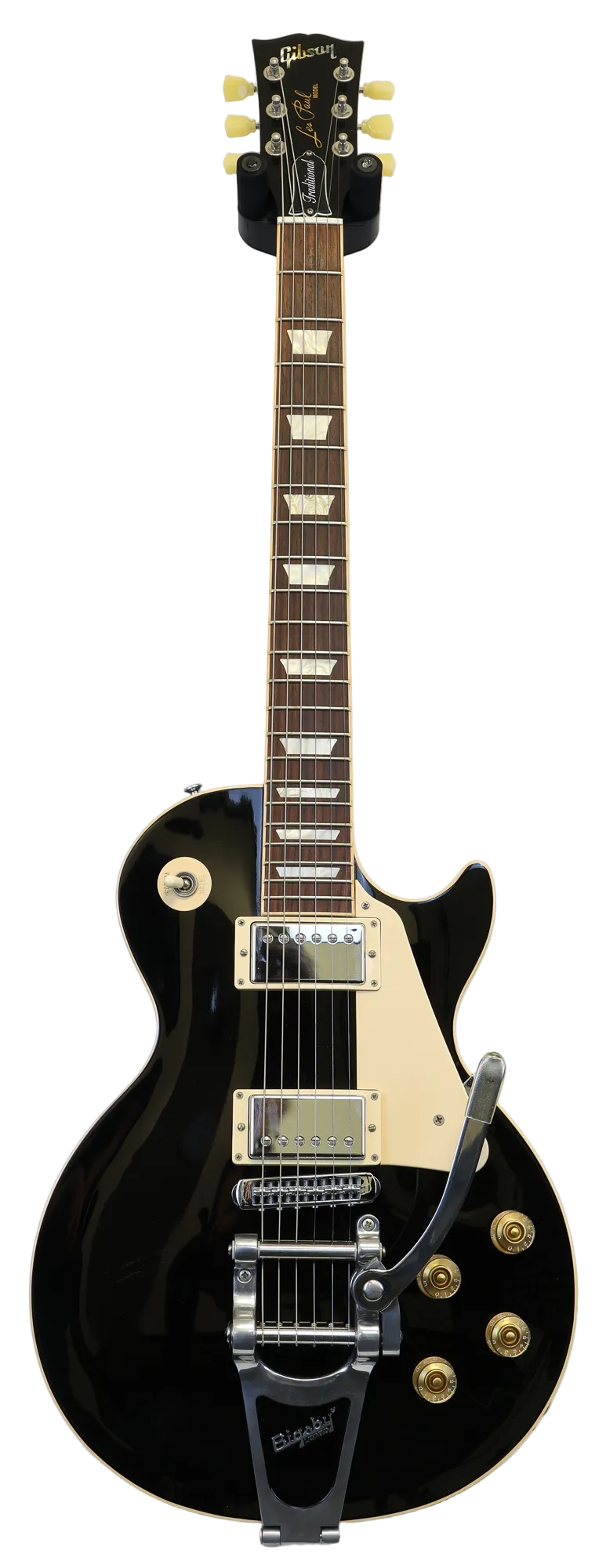 Gibson Les Paul Traditional Bigsby (2011) in Ebony (Second Hand)