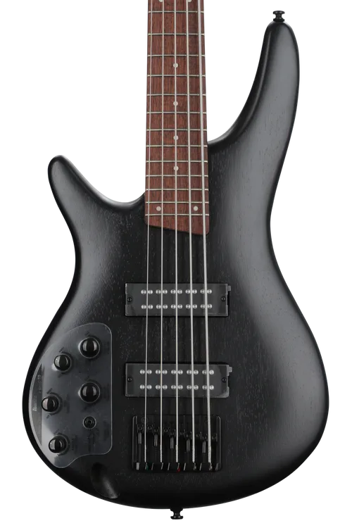 Ibanez SR305EBL Electric 5 String Bass in Weathered Black