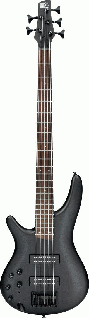 Ibanez SR305EBL Electric 5 String Bass in Weathered Black