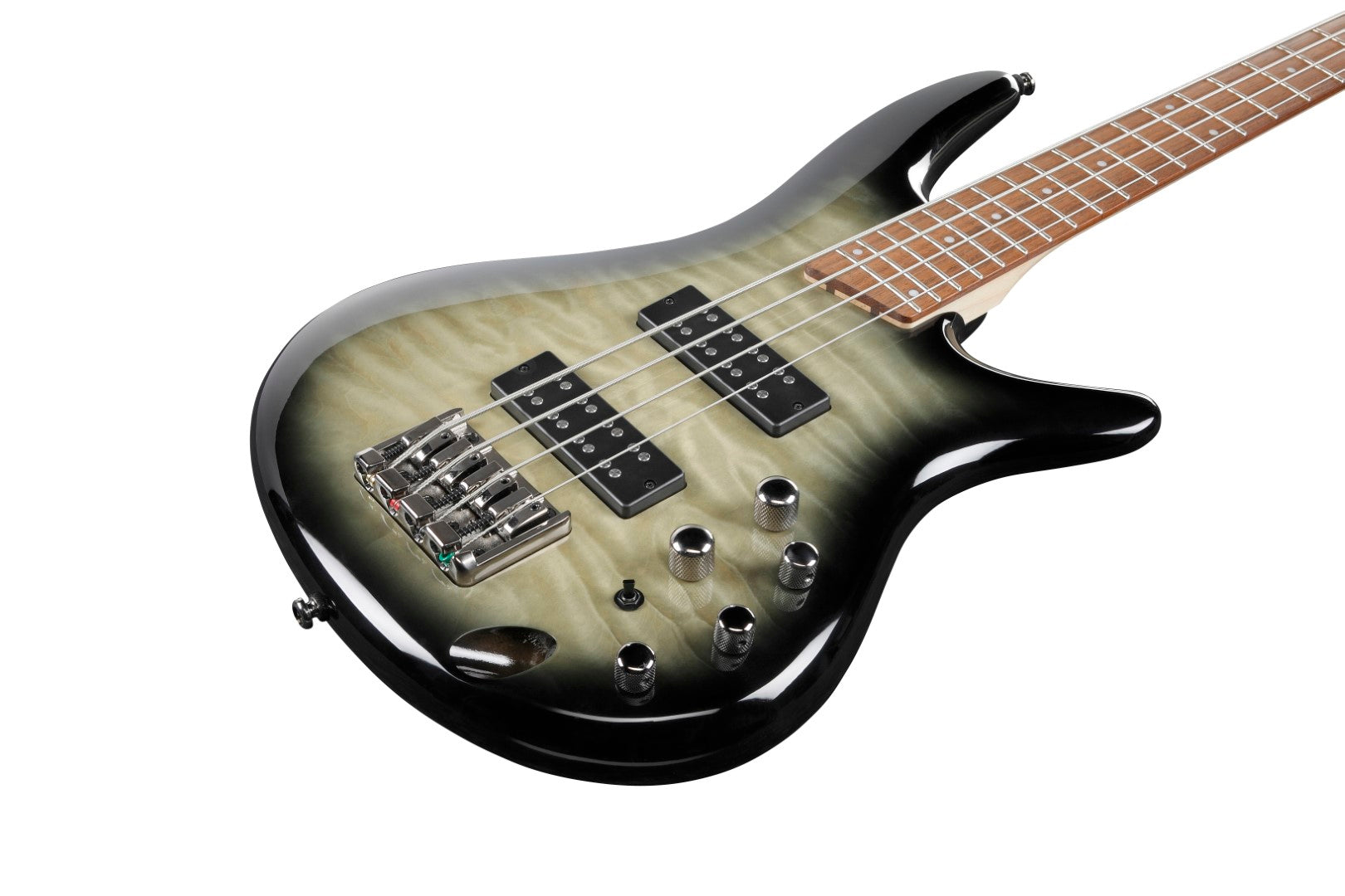 Ibanez SR400EQM Electric Bass in Surreal Black Burst Gloss