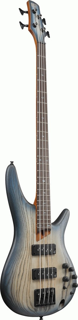 Ibanez SR600E Electric Bass in Cosmic Blue Starburst Flat
