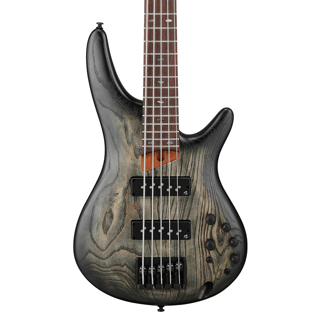 Ibanez SR605E Electric 5 String Bass in Black Stained Burst