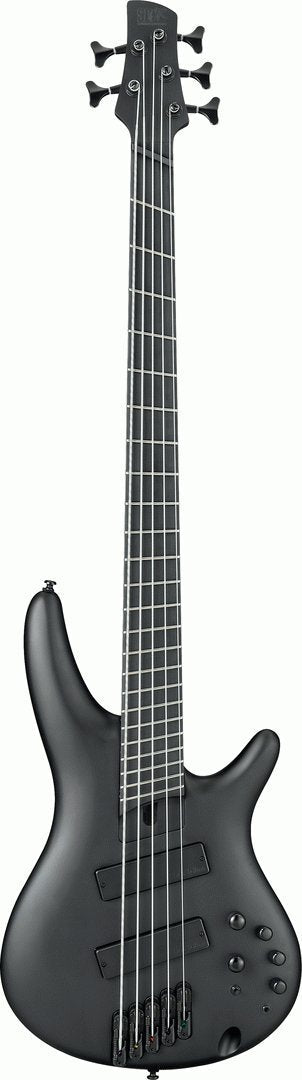 Ibanez Iron Label SRMS625EX 5 String Bass in Black Flat