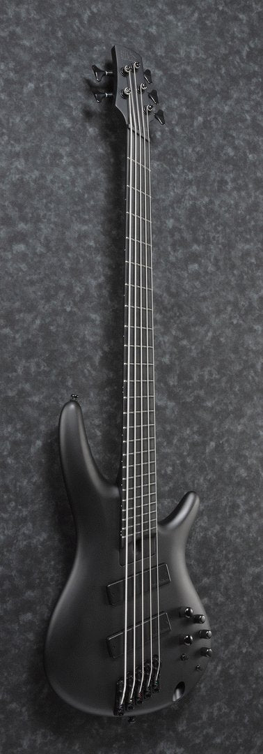 Ibanez Iron Label SRMS625EX 5 String Bass in Black Flat