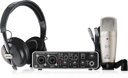 Behringer UPhoria Studio Pro Recording Bundle