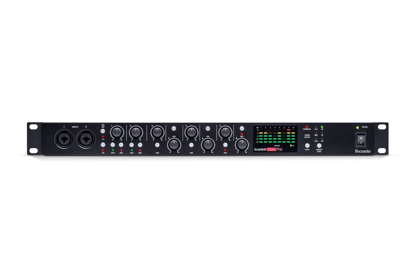 Focusrite Scarlett Octopre Eight Channel Mic Preamp