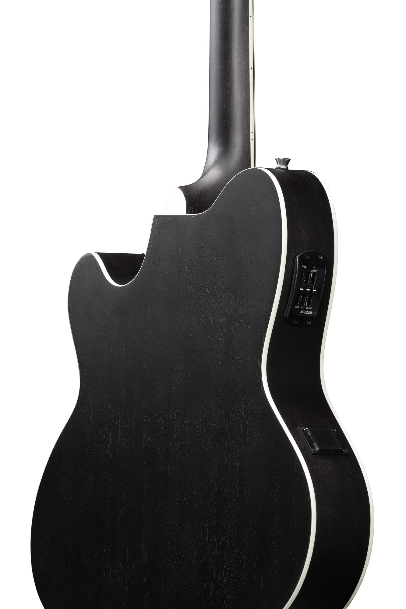 Ibanez TCM50 Talman Acoustic Electric Guitar in Galaxy Black Open Pore