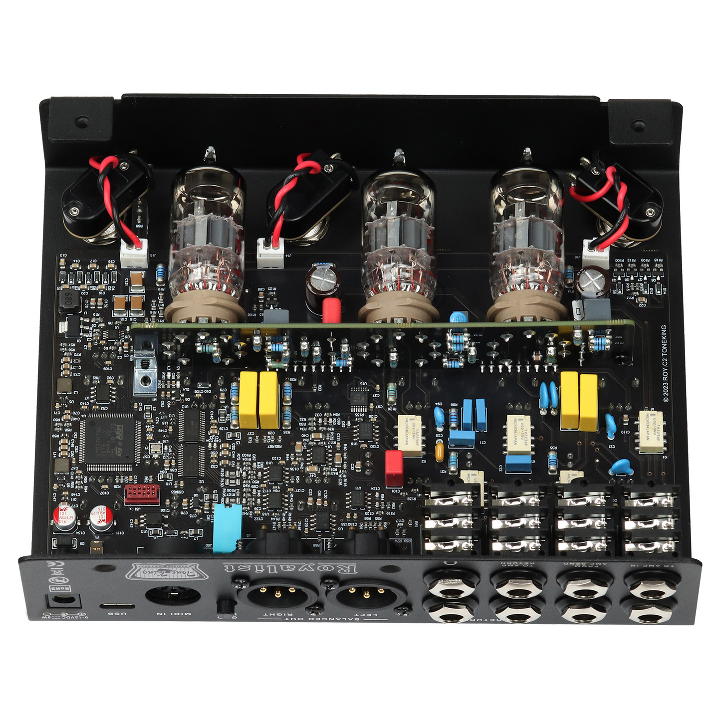 Tone King Royalist MKII Tri-Tube Preamp Pedal