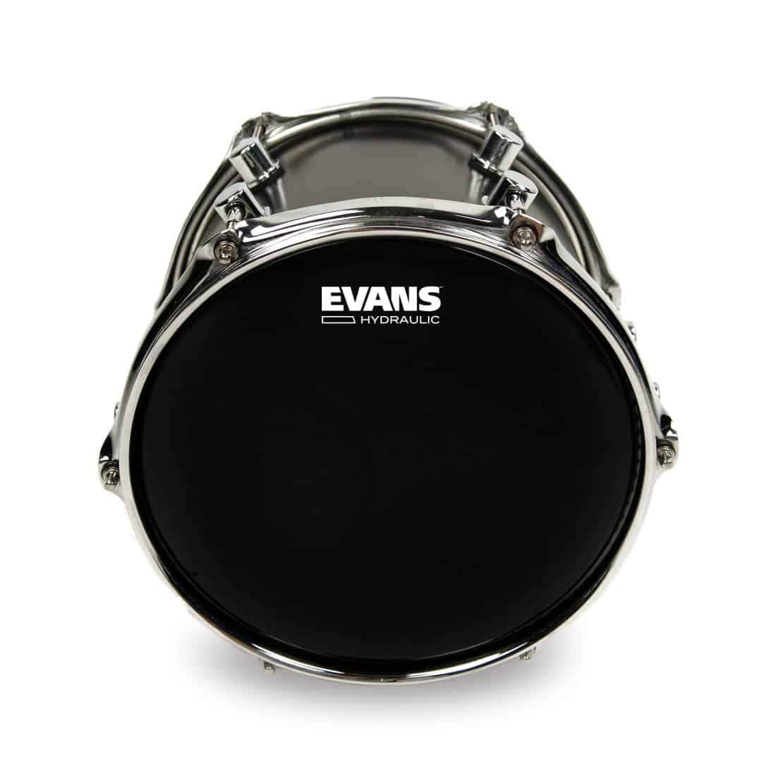 Evans Hydraulic 6" Black Tom Drum Head