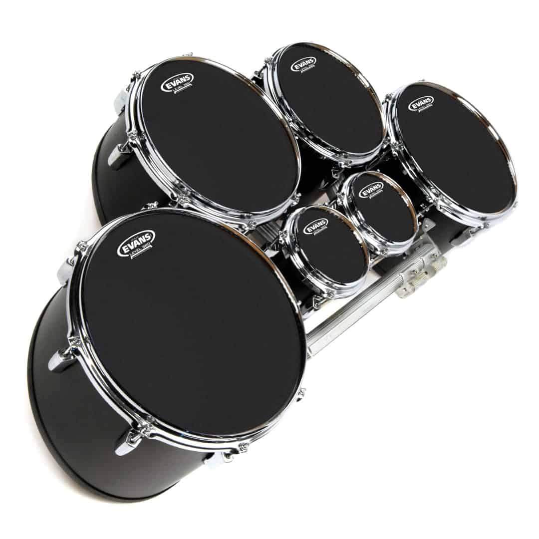 Evans MX 6" Black Marching Tenor Drum Head