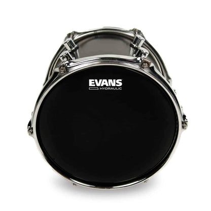 Evans Hydraulic 8" Black Tom Drum Head