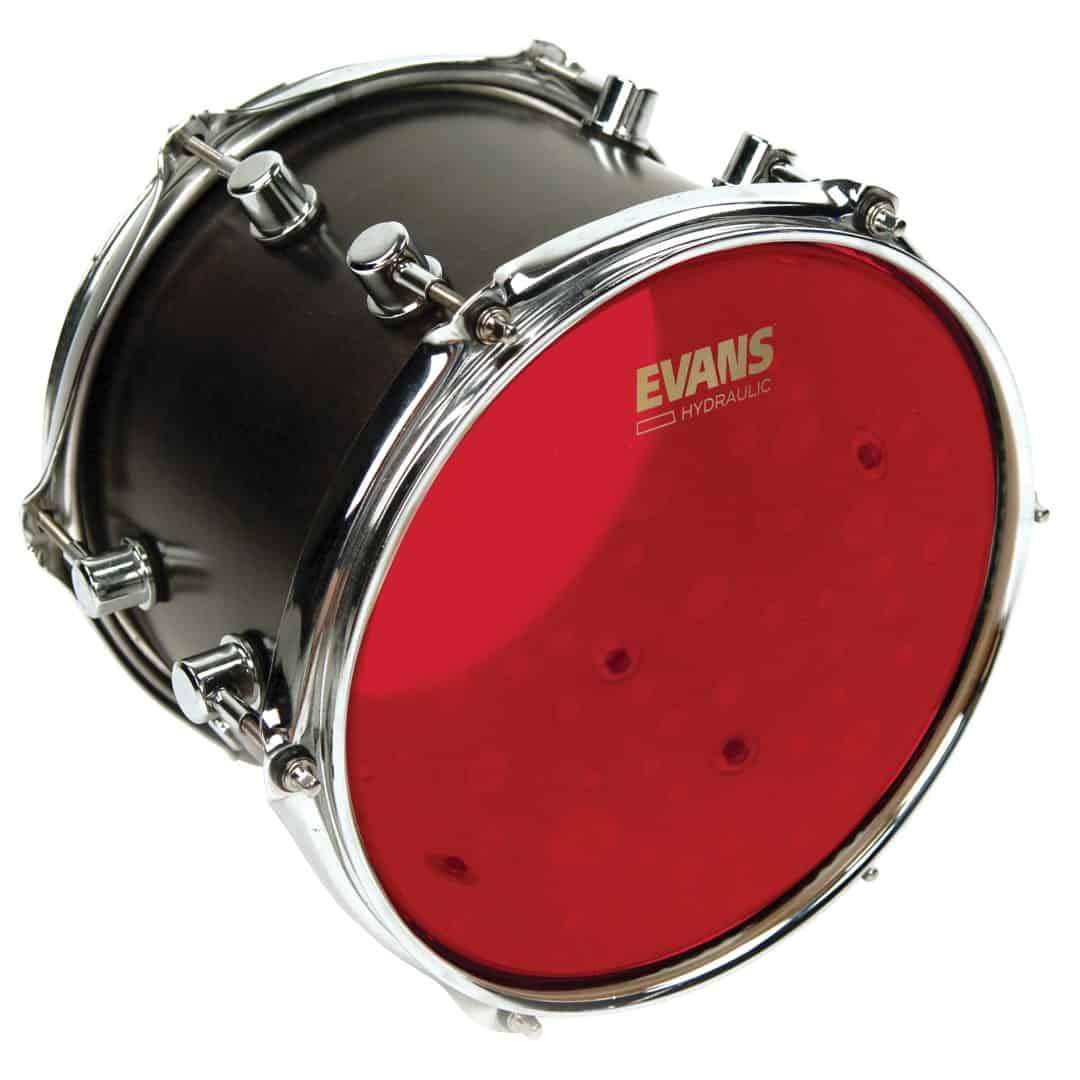 Evans Hydraulic 8" Red Tom Drum Head
