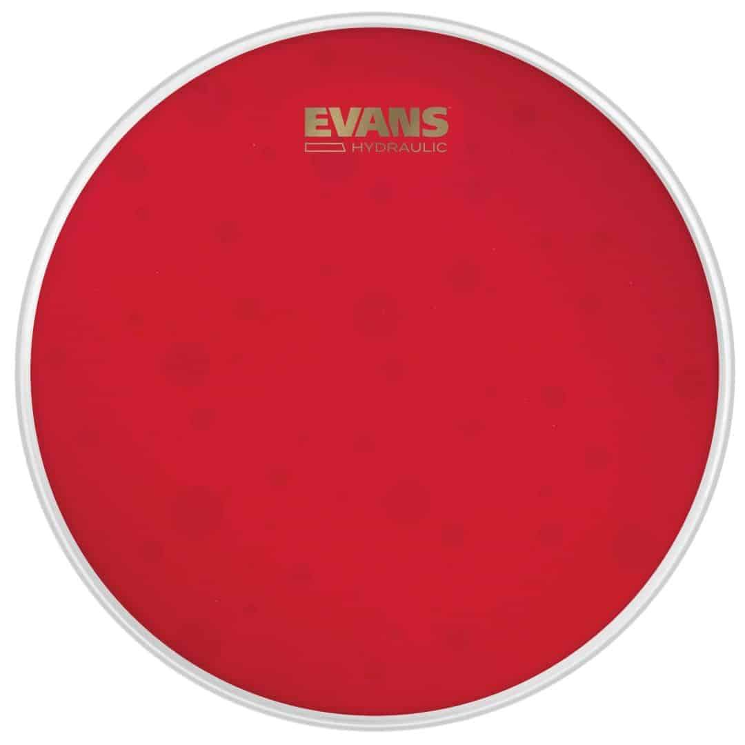 Evans Hydraulic 12" Red Tom Drum Head