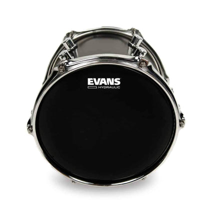 Evans Hydraulic 13" Black Tom Drum Head